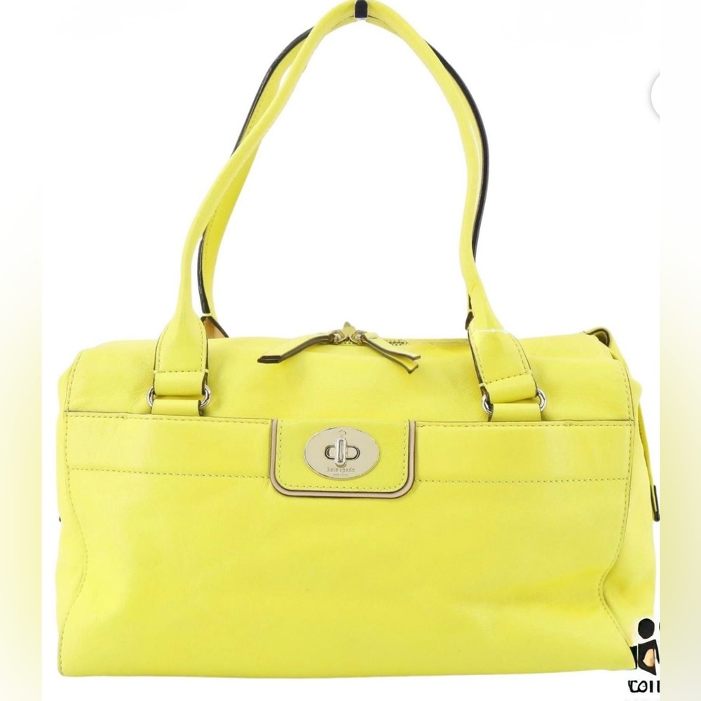 Kate Spade yellow Leather Handbag
